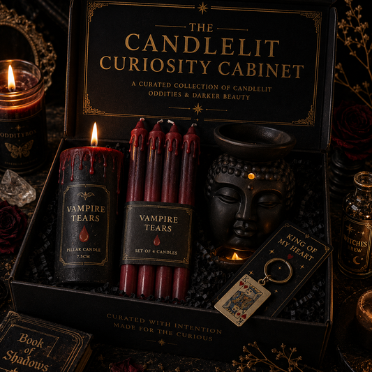 The Candlelit Curiosity Cabinet