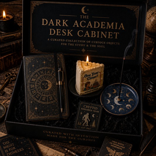 The Dark Academia Desk Cabinet