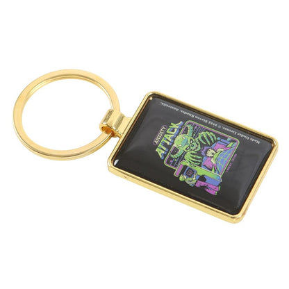 Anxiety Attack Keyring by Steven Rhodes